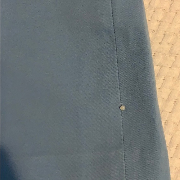 Pearl - Light Blue Shorts with Navy Cord Detail - Picture 3 of 4